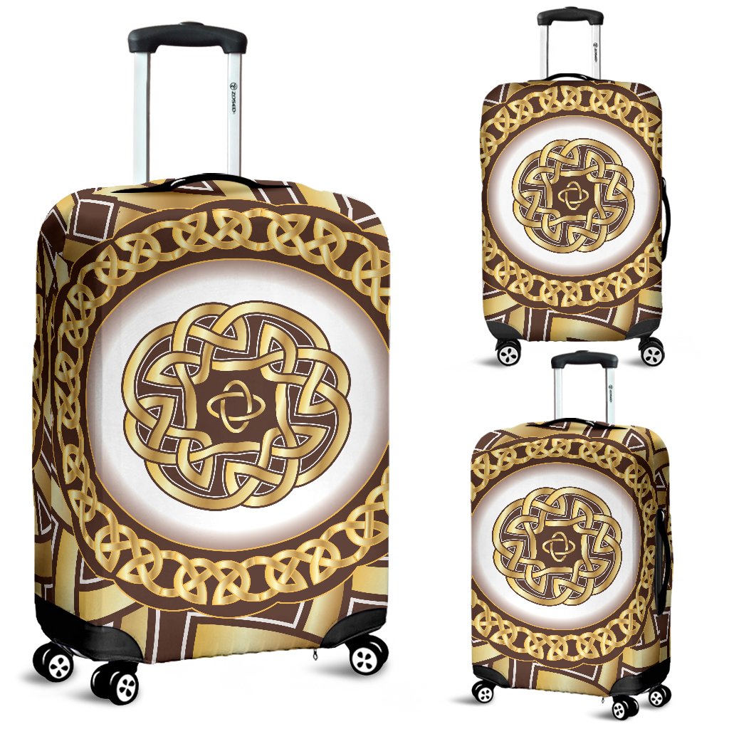 Celtic Gold Luggage Cover Protector