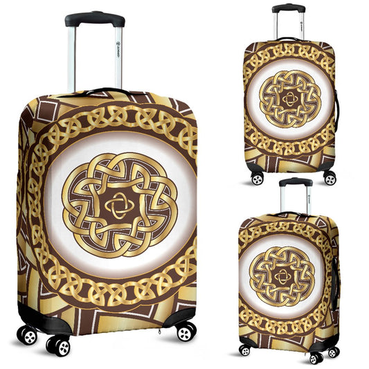 Celtic Gold Luggage Cover Protector