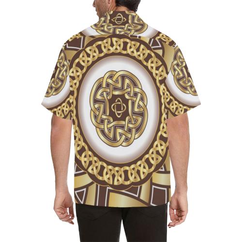 Celtic Gold Men Hawaiian Shirt