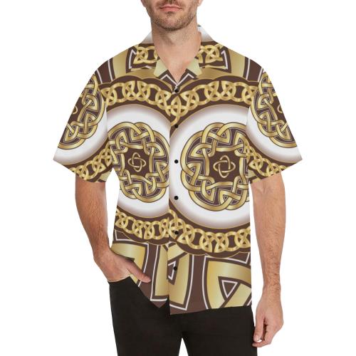 Celtic Gold Men Hawaiian Shirt