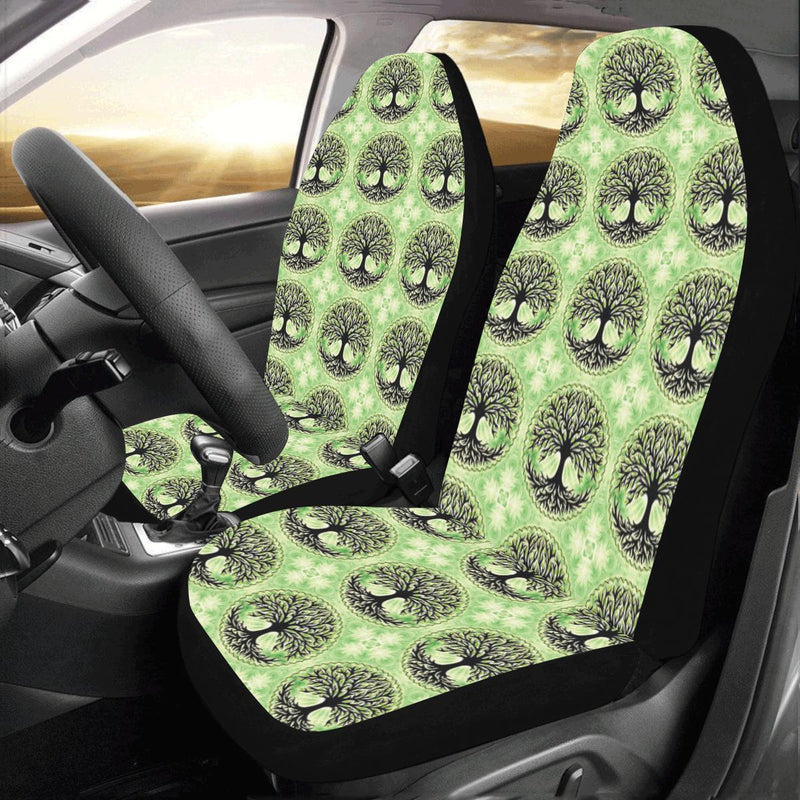 Celtic Pattern Print Design 010 Car Seat Covers (Set of 2)-JORJUNE.COM