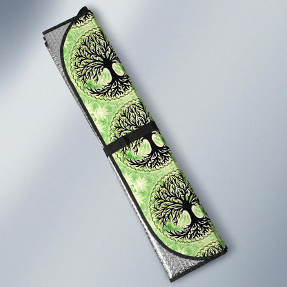 Celtic Pattern Print Design 010 Car Sun Shade-JORJUNE.COM