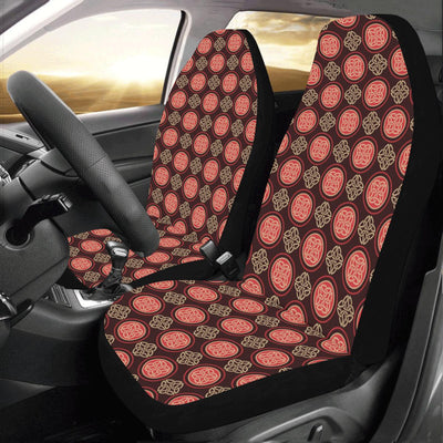 Celtic Pattern Print Design 02 Car Seat Covers (Set of 2)-JORJUNE.COM