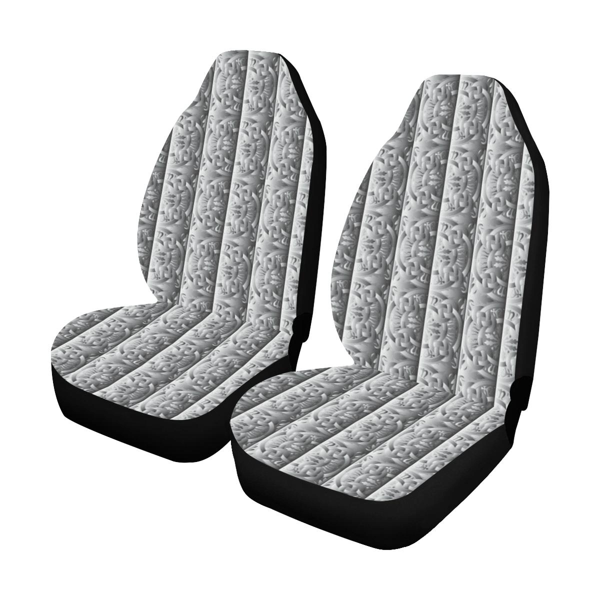 Celtic Pattern Print Design 03 Car Seat Covers (Set of 2)-JORJUNE.COM