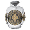 Celtic Print All Over Zip Up Hoodie