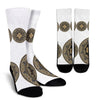 Celtic Print Crew Socks