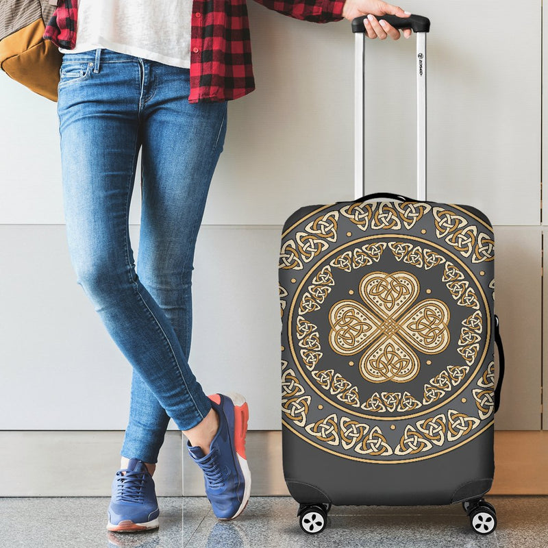 Celtic Print Luggage Cover Protector