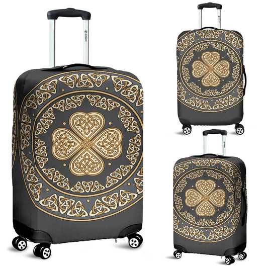 Celtic Print Luggage Cover Protector