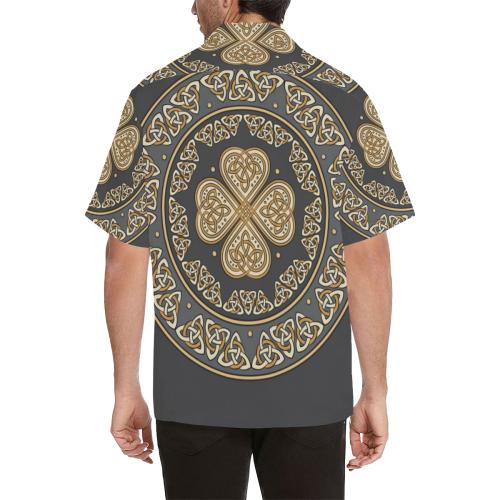 Celtic Print Men Hawaiian Shirt