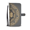 Celtic Print Wallet Phone Case