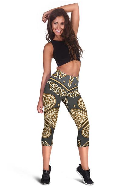 Celtic Print Women Capris