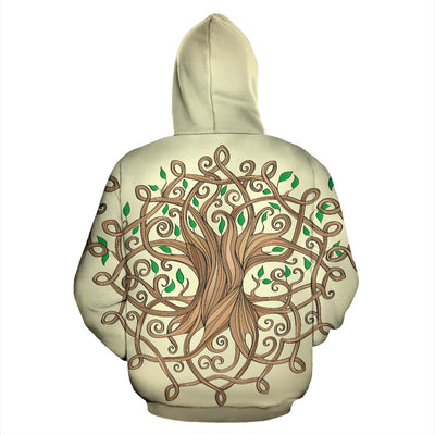 Celtic Tree of life All Over Print Hoodie