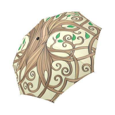 Celtic Tree of life Automatic Foldable Umbrella