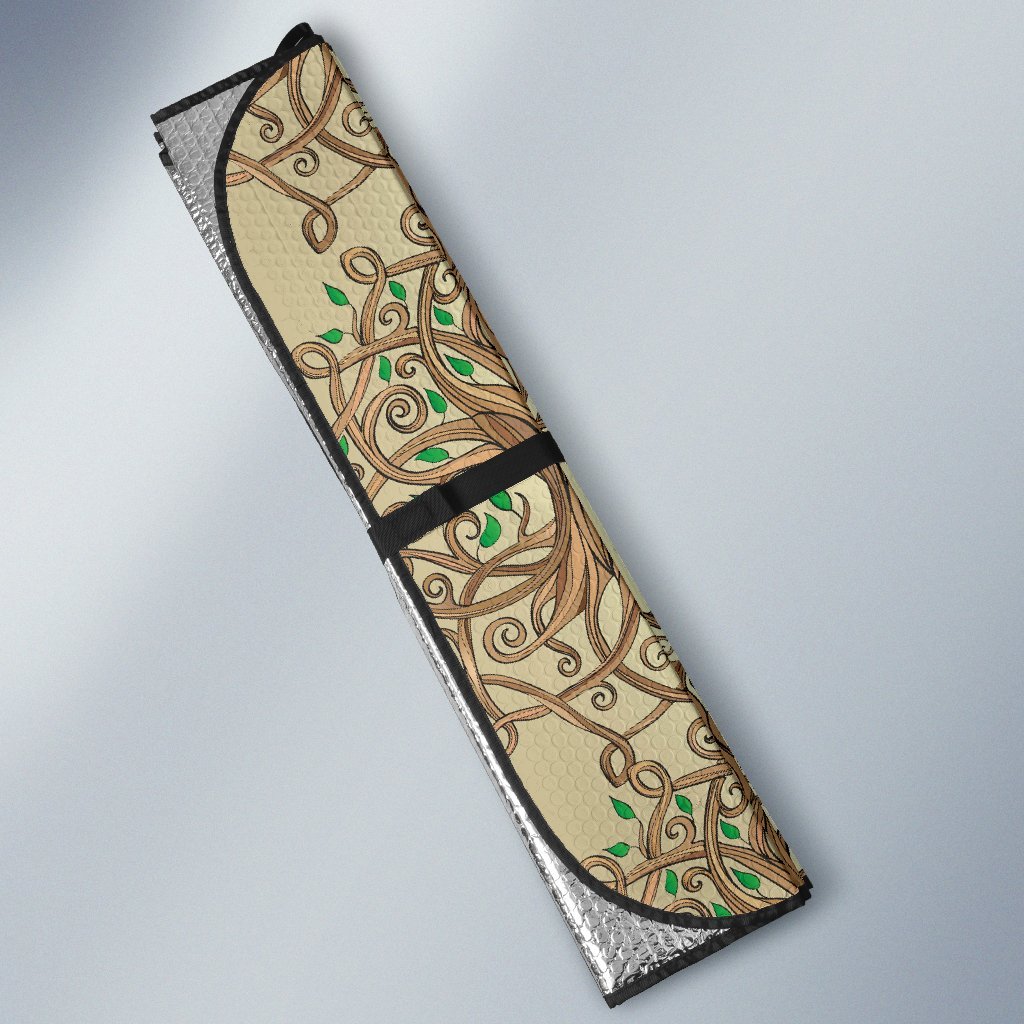 Celtic Tree Of Life Car Sun Shade-JorJune