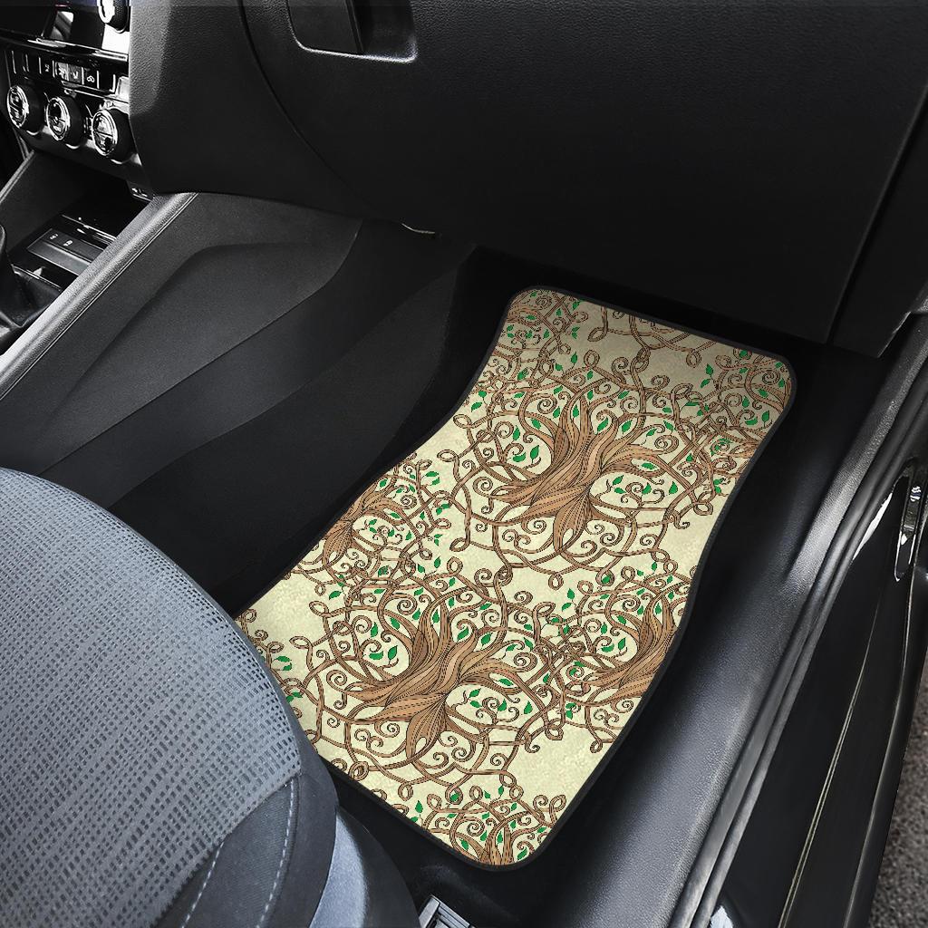 Celtic Tree of life Front and Back Car Floor Mats