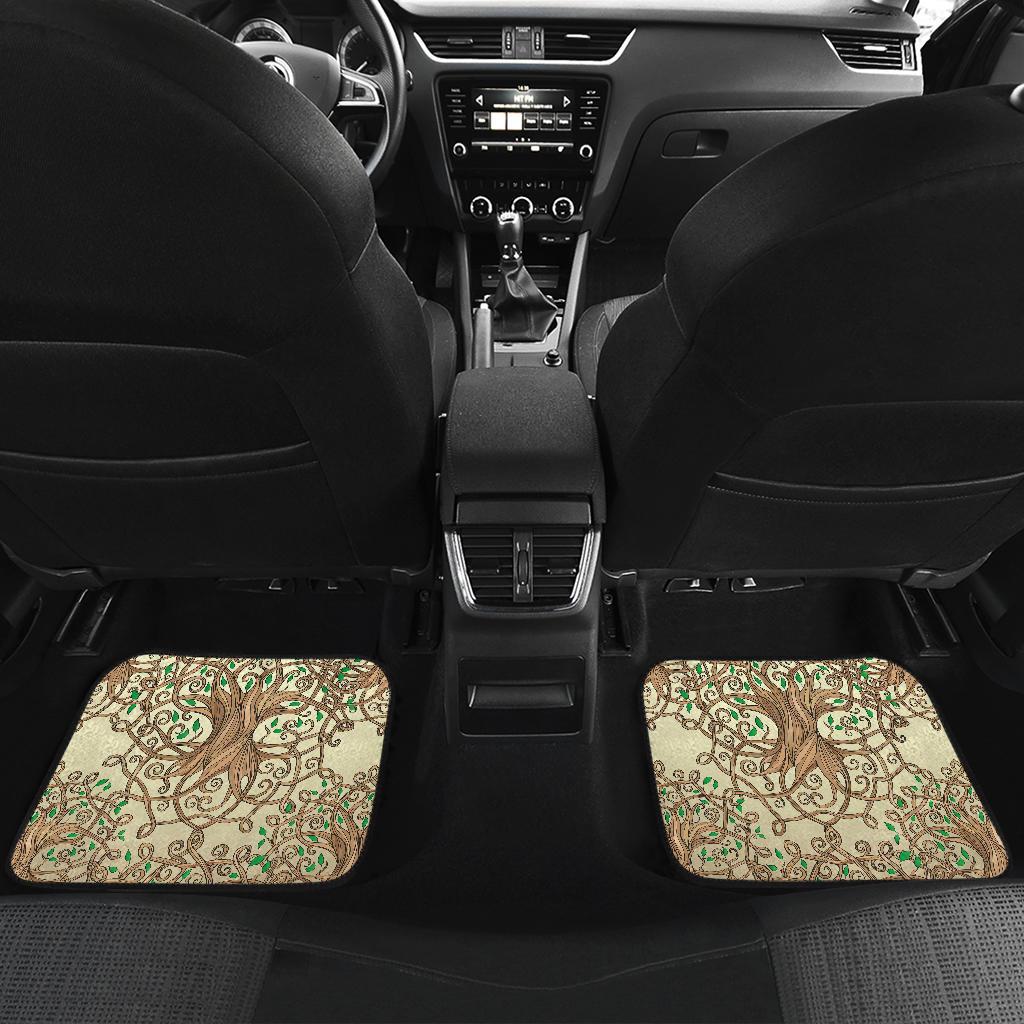 Celtic Tree of life Front and Back Car Floor Mats