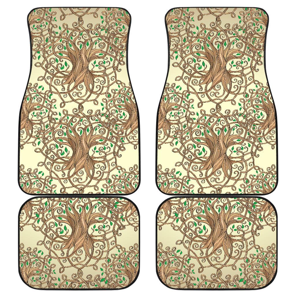 Celtic Tree of life Front and Back Car Floor Mats
