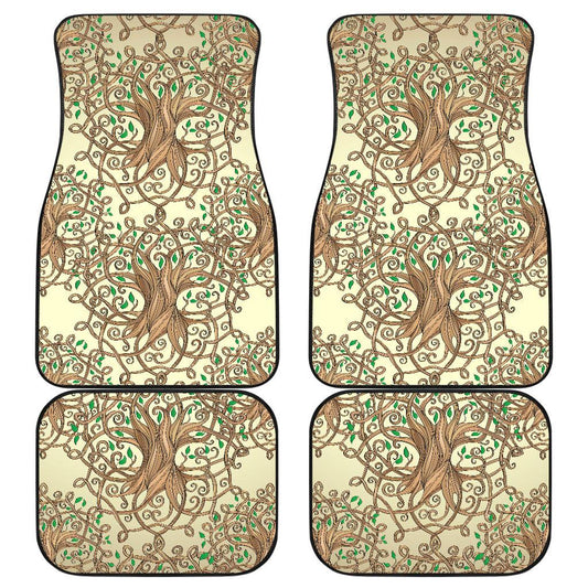 Celtic Tree of life Front and Back Car Floor Mats