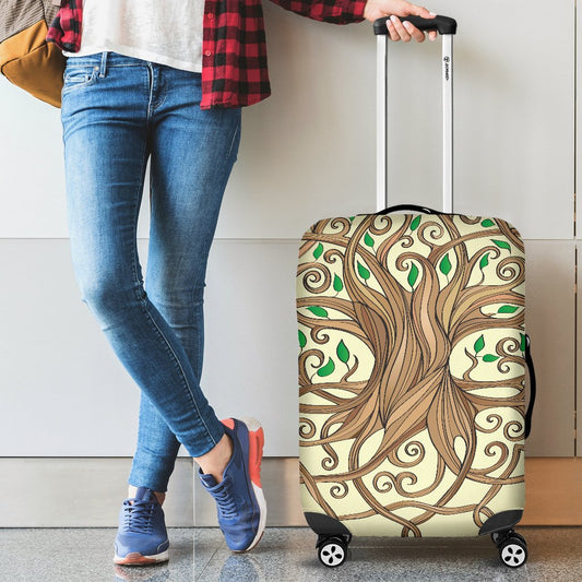 Celtic Tree of life Luggage Cover Protector