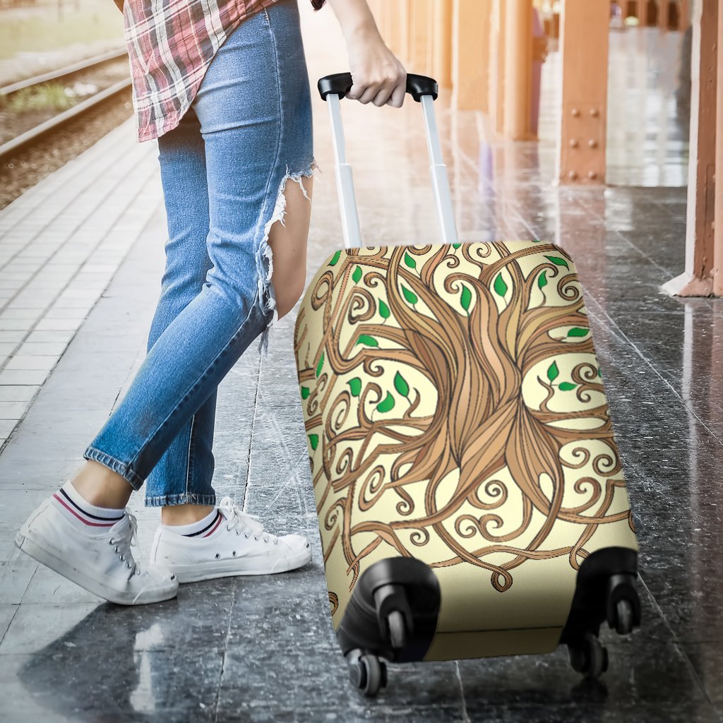 Celtic Tree of life Luggage Cover Protector