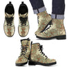 Celtic Tree of Life Men Leather Boots