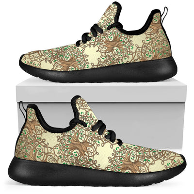 Celtic Tree of Life Mesh Knit Sneakers Shoes