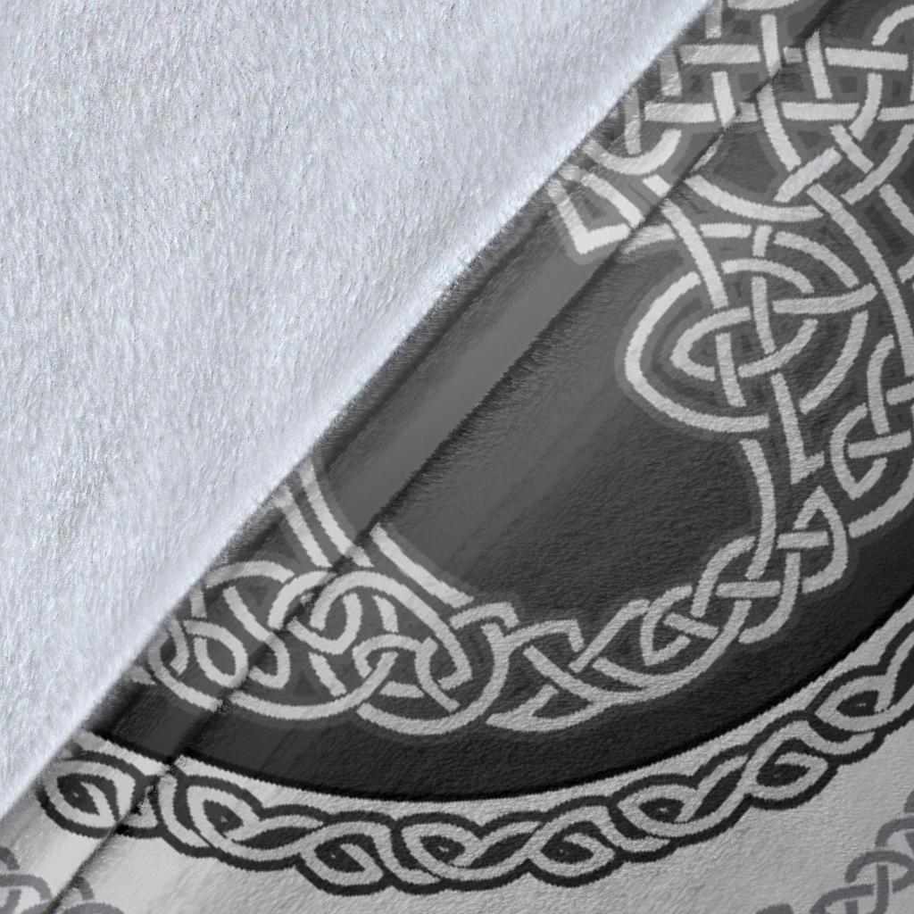 Celtic Tree of Life Print Fleece Blanket
