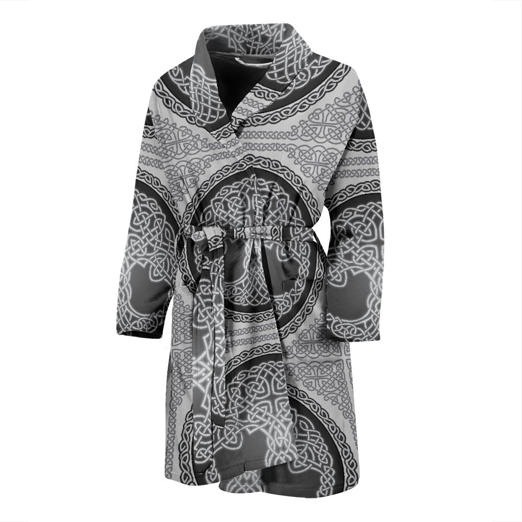 Celtic Tree of Life Print Men Bath Robe