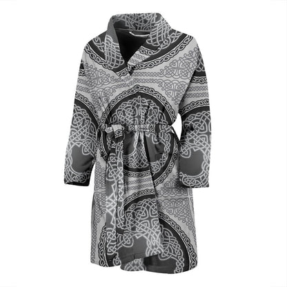 Celtic Tree of Life Print Men Bath Robe