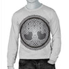 Celtic Tree of life Print Men Crewneck Sweatshirt