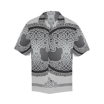 Celtic Tree of life Print Men Hawaiian Shirt