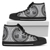 Celtic Tree of life Print Men High Top Shoes