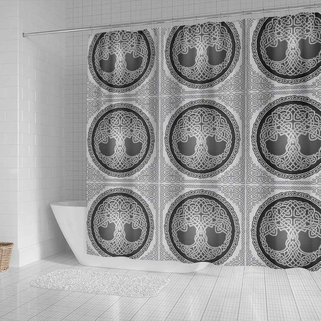 Celtic Tree of life Print Shower Curtain