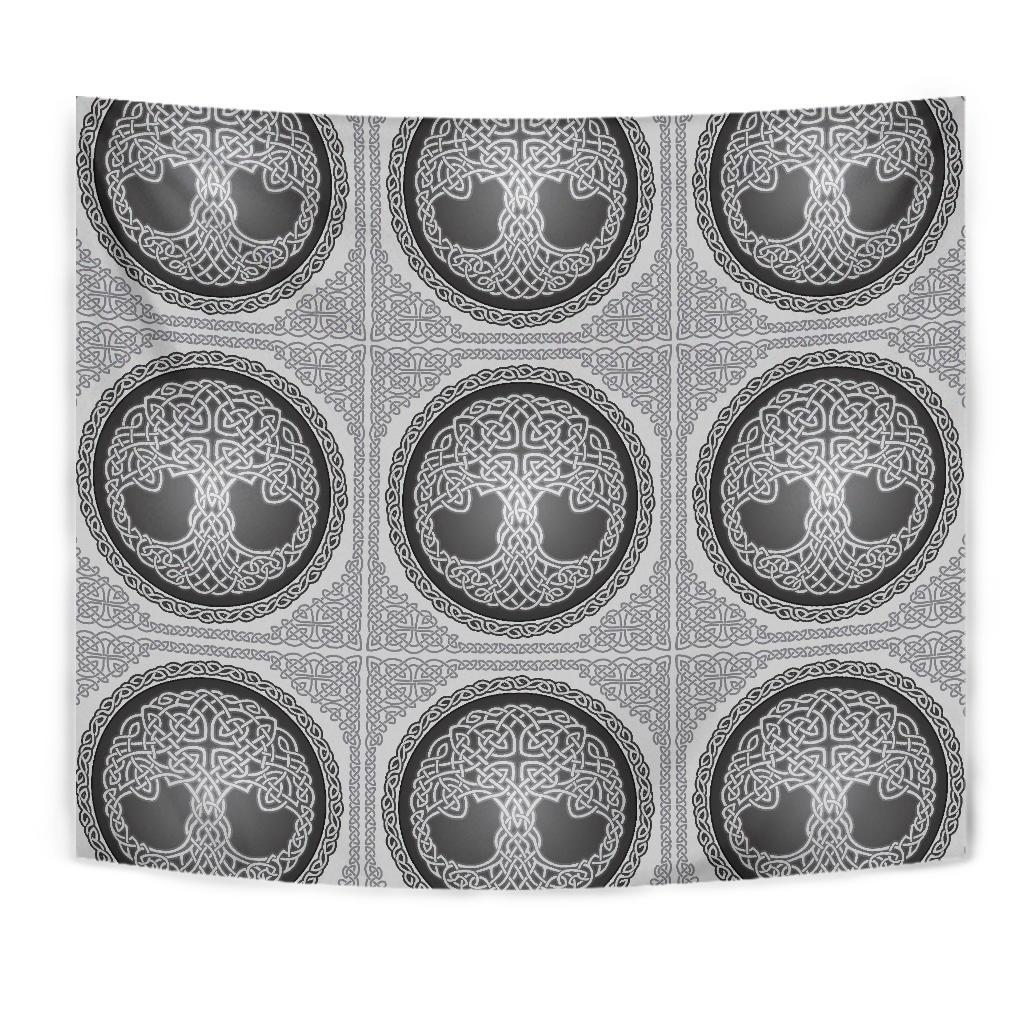 Celtic Tree of life Print Tapestry