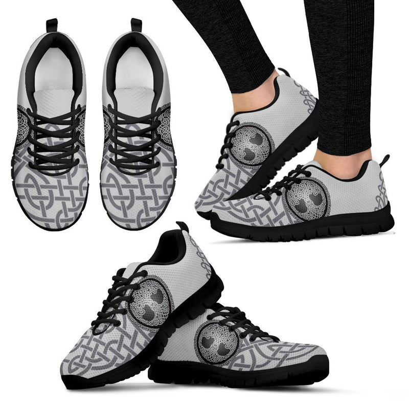 Celtic Tree of life Print Women Sneakers