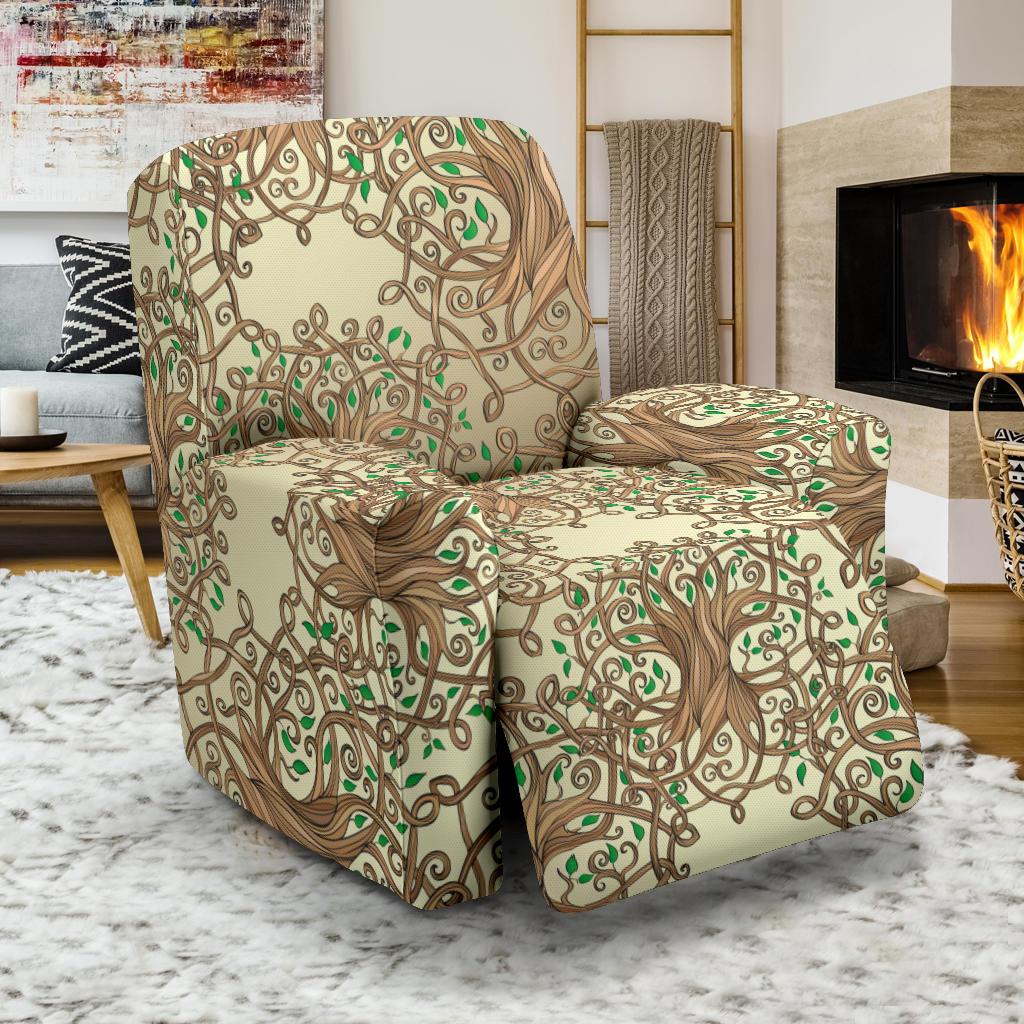 Celtic Tree of life Recliner Slipcover-JORJUNE.COM