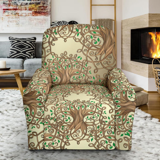 Celtic Tree of life Recliner Slipcover-JORJUNE.COM