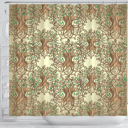 Celtic Tree of life Shower Curtain
