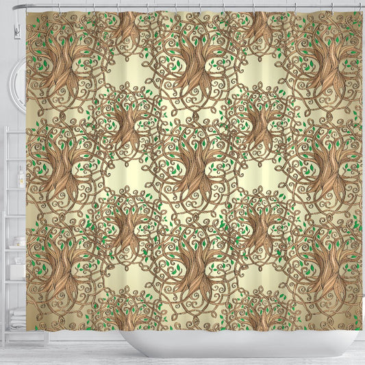Celtic Tree of life Shower Curtain