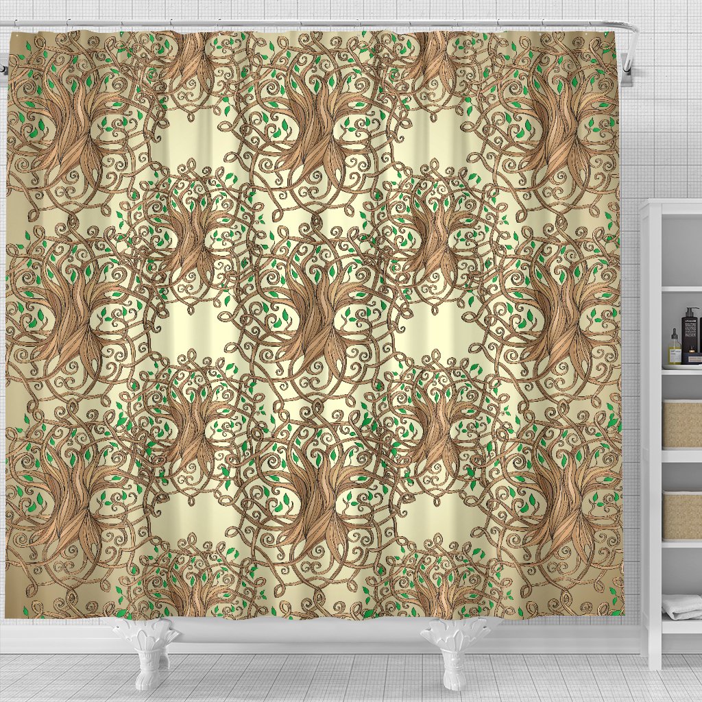 Celtic Tree of life Shower Curtain