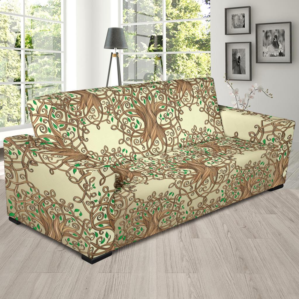 Celtic Tree of life Sofa Slipcover-JORJUNE.COM