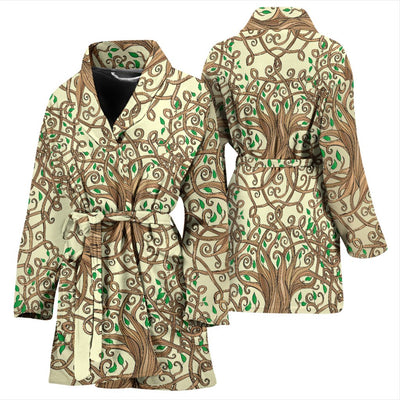 Celtic Tree Of Life Women Bath Robe