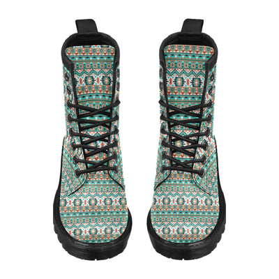 Indian Navajo Ethnic Themed Design Print Women's Boots