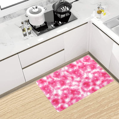 Tie Dye Pink Print Design LKS304 Kitchen Mat