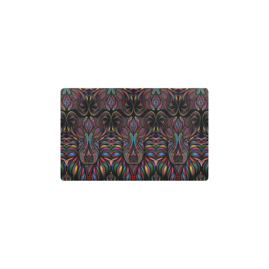 Colorful Art Wolf Kitchen Mat