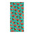 Turkey Print Design LKS402 Beach Towel 32" x 71"