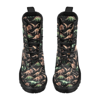 Dinosaur Print Pattern Women's Boots