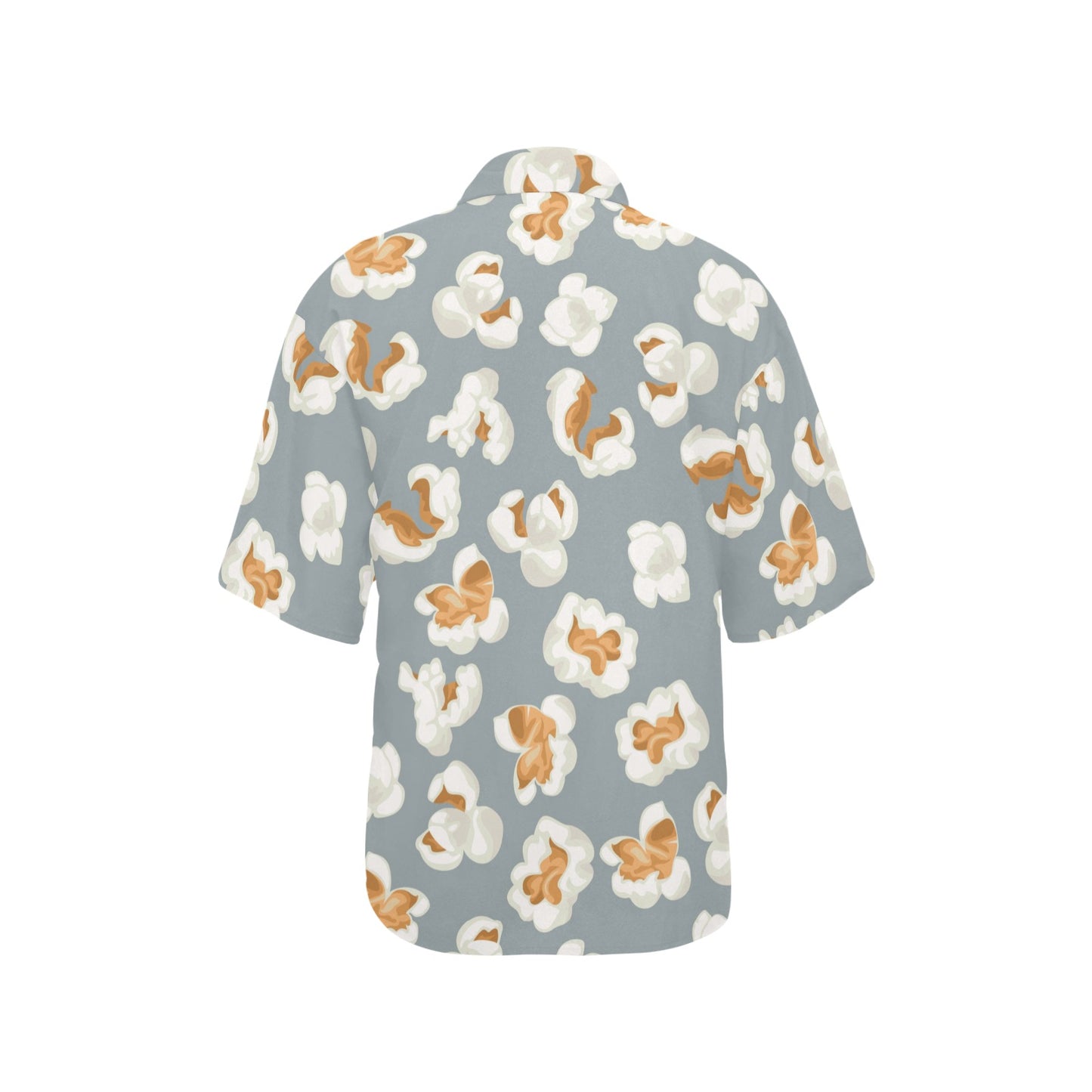Popcorn Pattern Print Design A05 Women's Hawaiian Shirt