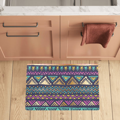 Multicolor Tribal aztec Kitchen Mat