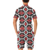 Navajo Pattern Print Design A02 Men's Romper